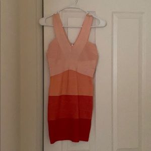 Bebe bandage dress 4 tones